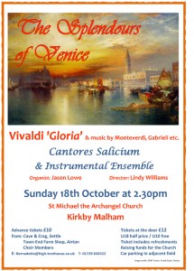 Oct 18th 2015 concert KM poster final